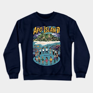 APO ISLAND Crewneck Sweatshirt